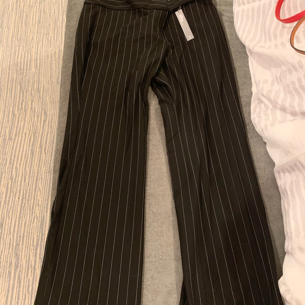 LOFT Marissa trouser, pinstripe